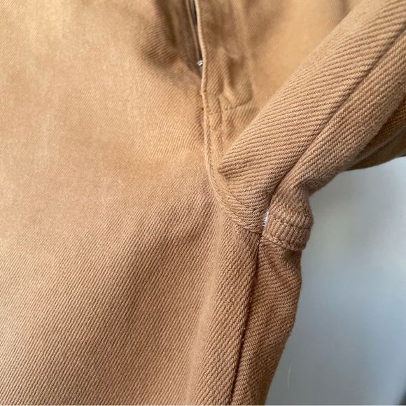 Reformation Marine Jeans in butterscotch color - Picture 8 of 12